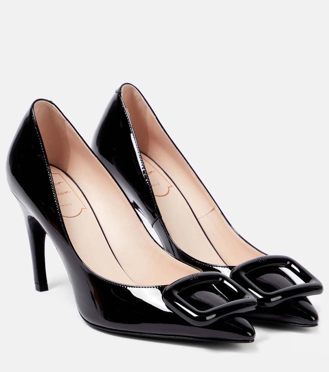 

Лакированные туфли choc Roger Vivier, черный