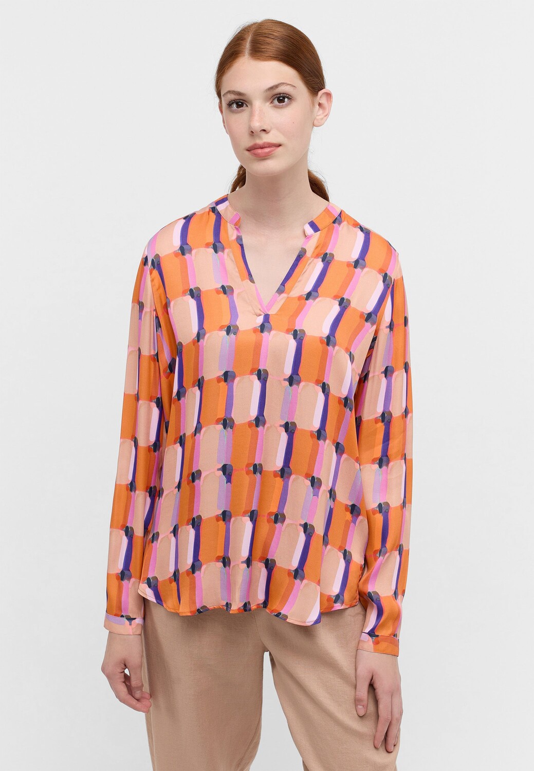 

Блуза Eterna Druck, цвет Mandarine