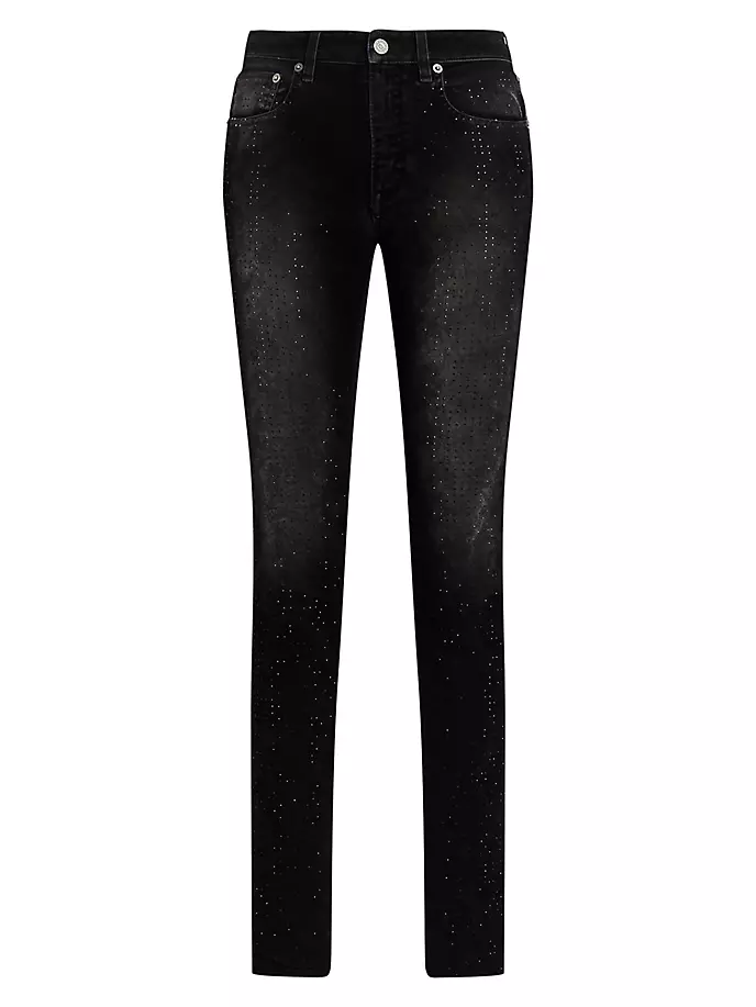 

Брюки с сигаретным декором Ralph Lauren Collection, черный