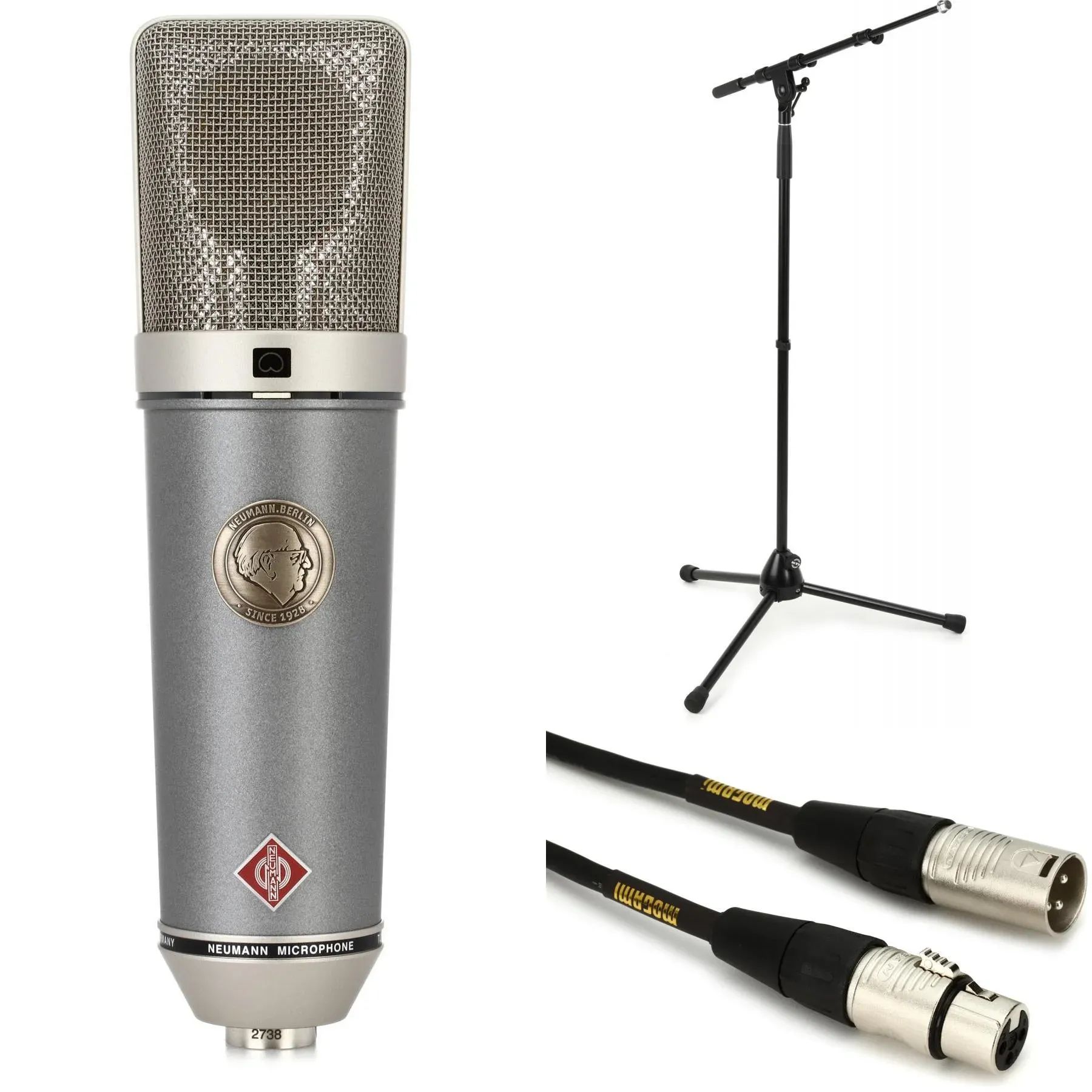 

Neumann TLM 67 Set Z Конденсаторный микрофон с большой диафрагмой, подставкой и кабелем