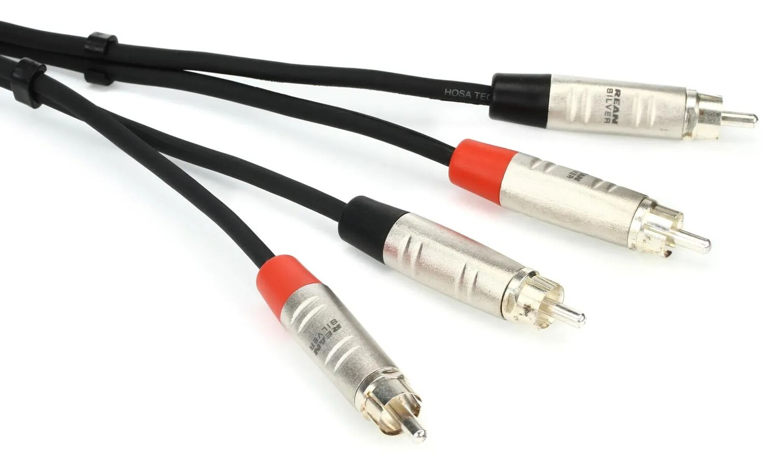 

Межблочный стереокабель Hosa HRR-003X2 Pro с двумя разъемами RCA — 3 фута