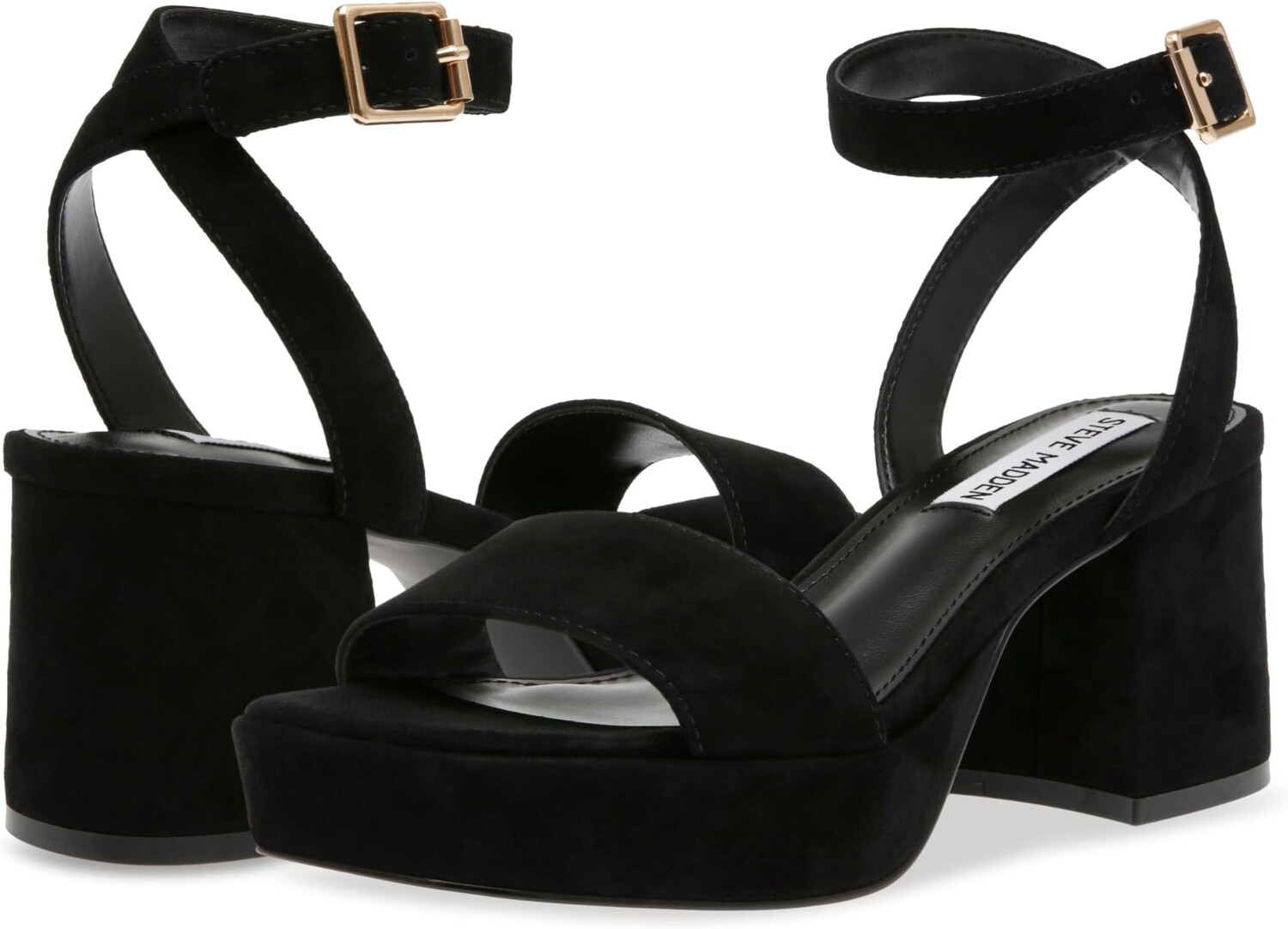 

Сандалии Steve Madden Mercerr, цвет Black Suede