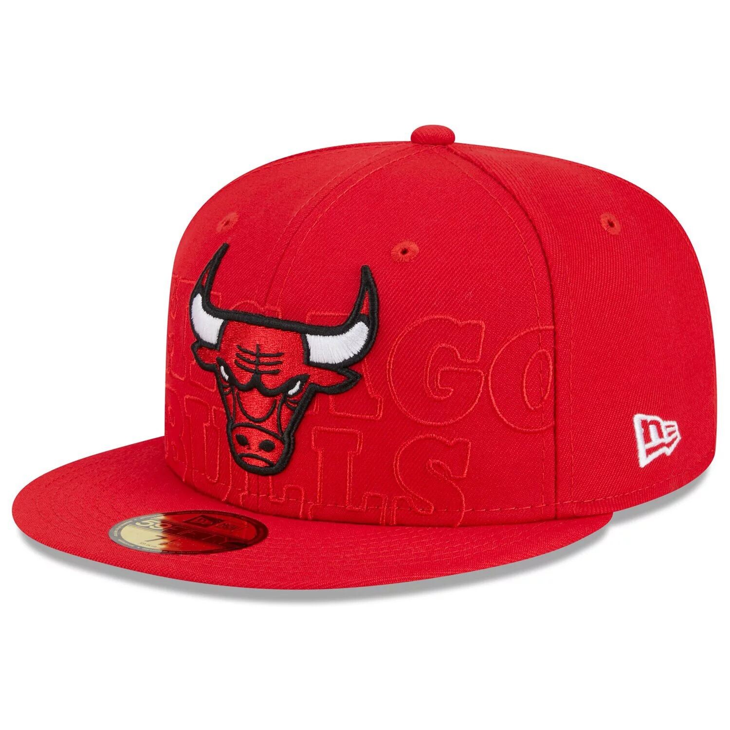 

Мужская облегающая кепка New Era Red Chicago Bulls 2023 NBA Draft 59FIFTY