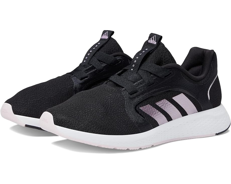 Кроссовки Adidas Edge Lux, цвет Black/Matte Purple Metallic/Almost Pink кроссовки adidas edge lux 5 цвет black black iron metallic