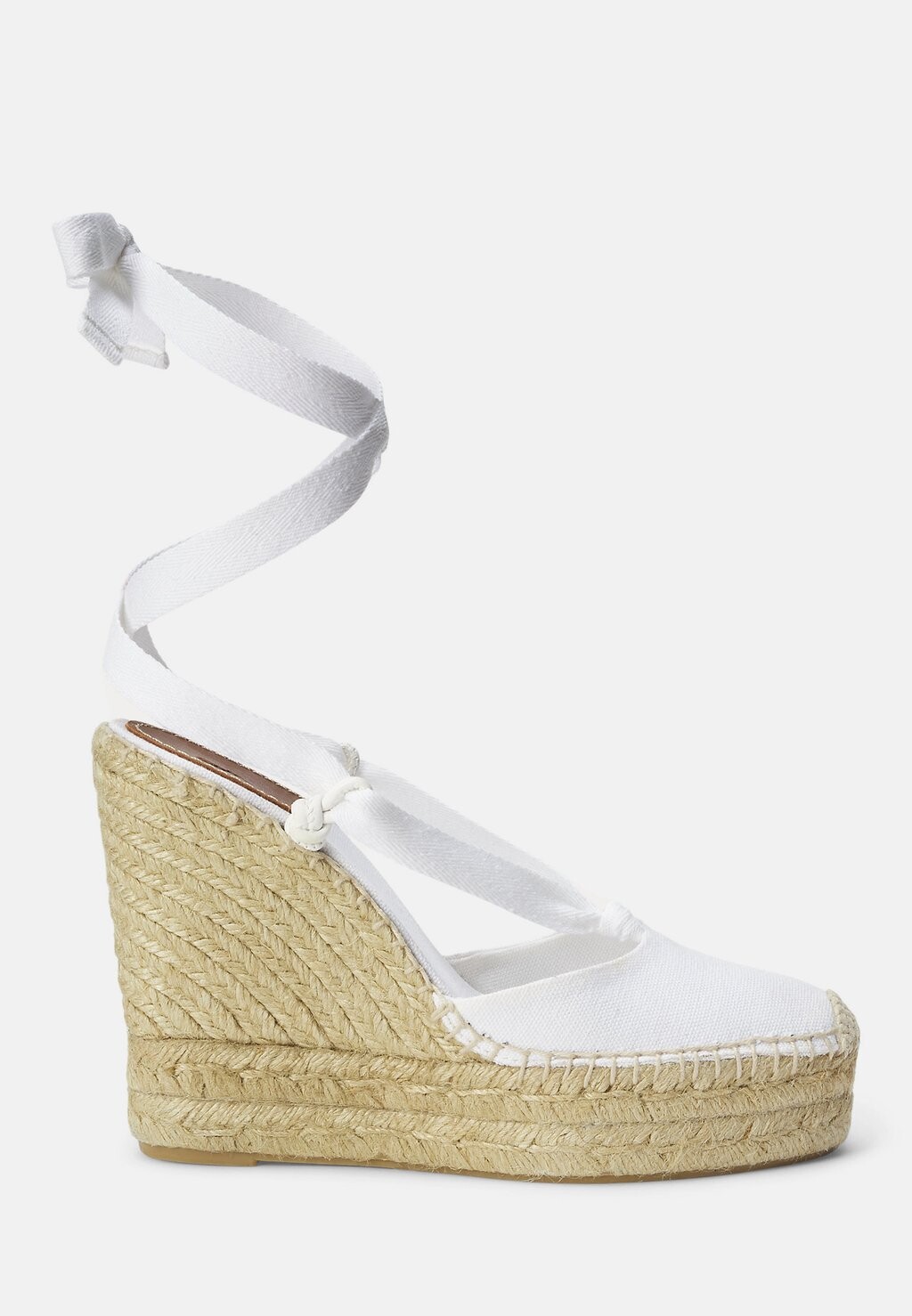 

Сандалии на платформе Wedge Polo Ralph Lauren, белый