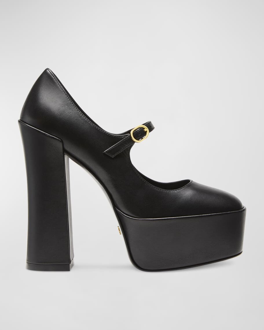

Туфли-лодочки Skyhigh Mary Jane на платформе Stuart Weitzman
