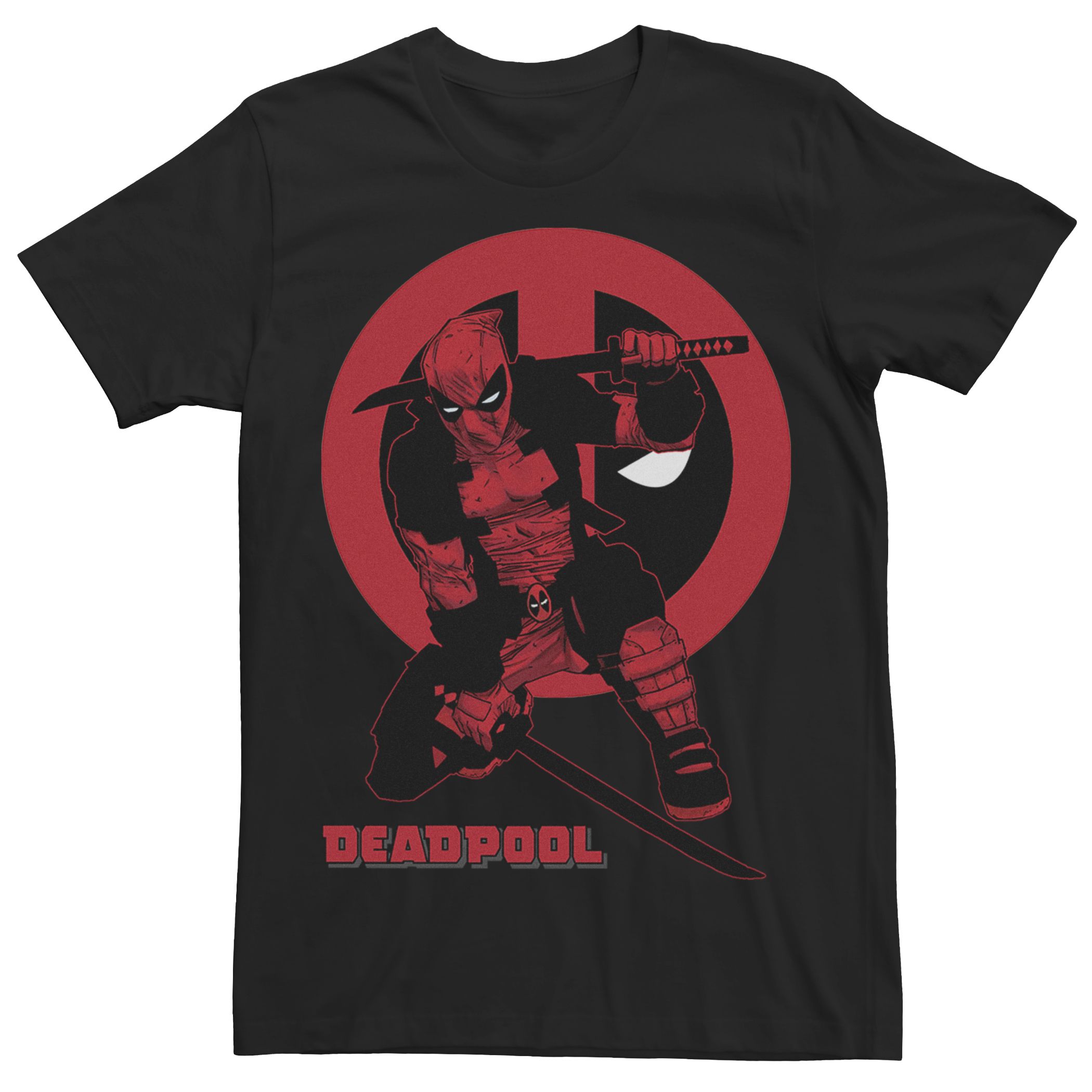 Мужская футболка с изображением самурая Дэдпула и комиксов Marvel Licensed Character
