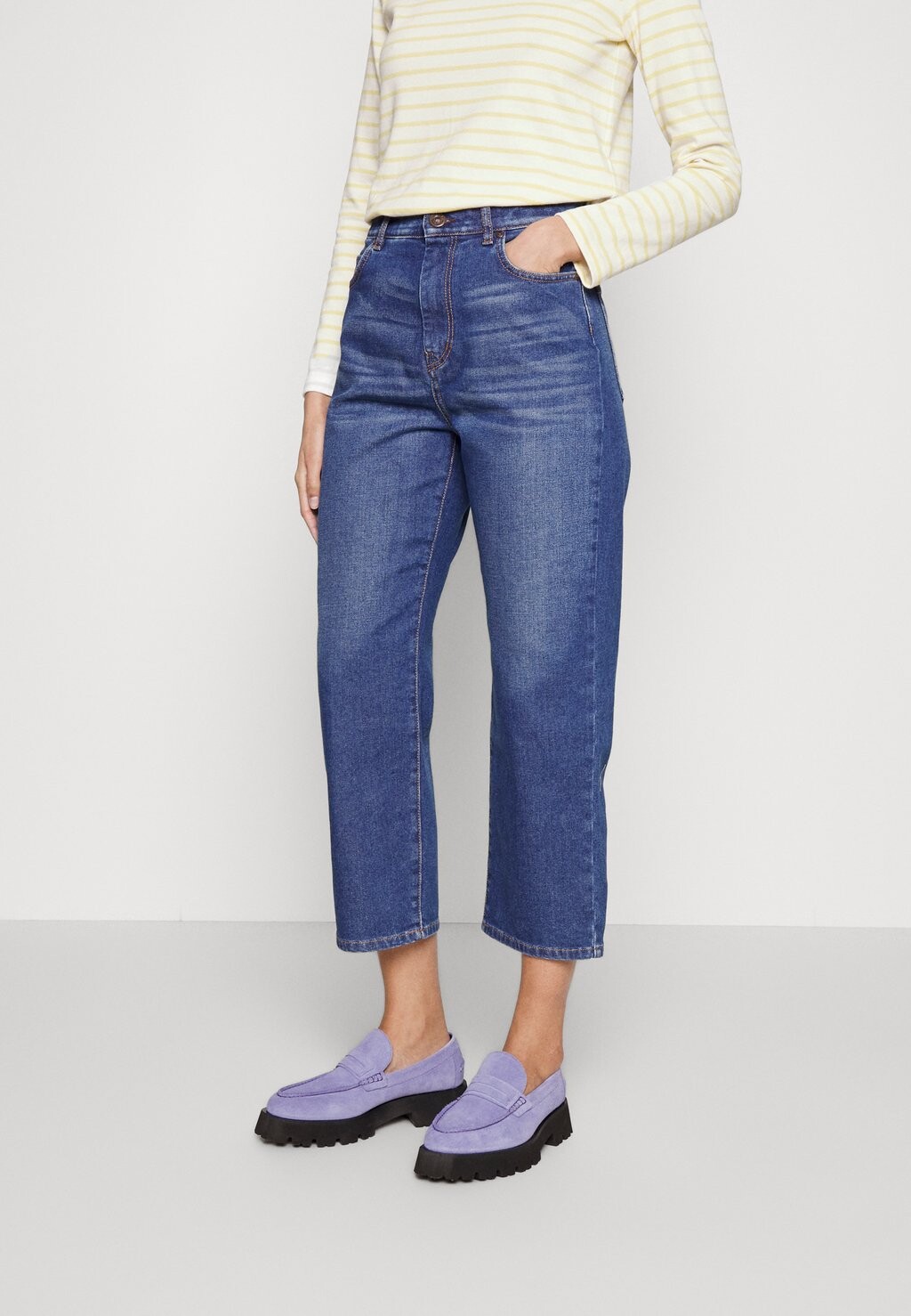 

Джинсы мешковатые WEEKEND MaxMara, синий