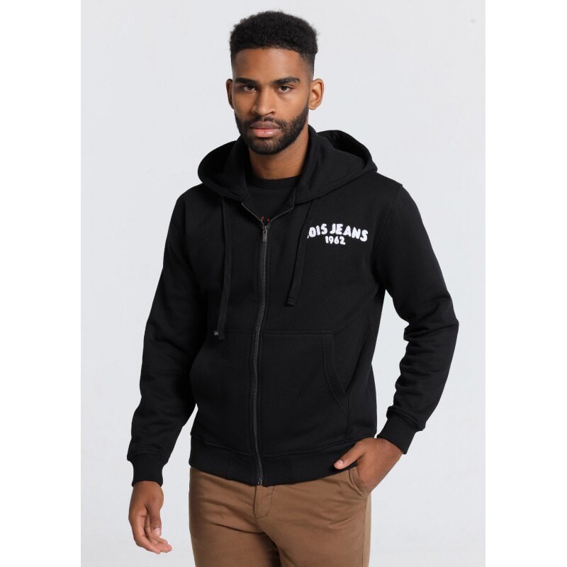 

Толстовка Lois Jeans 132553-16541-3196-499 Full Zip, черный