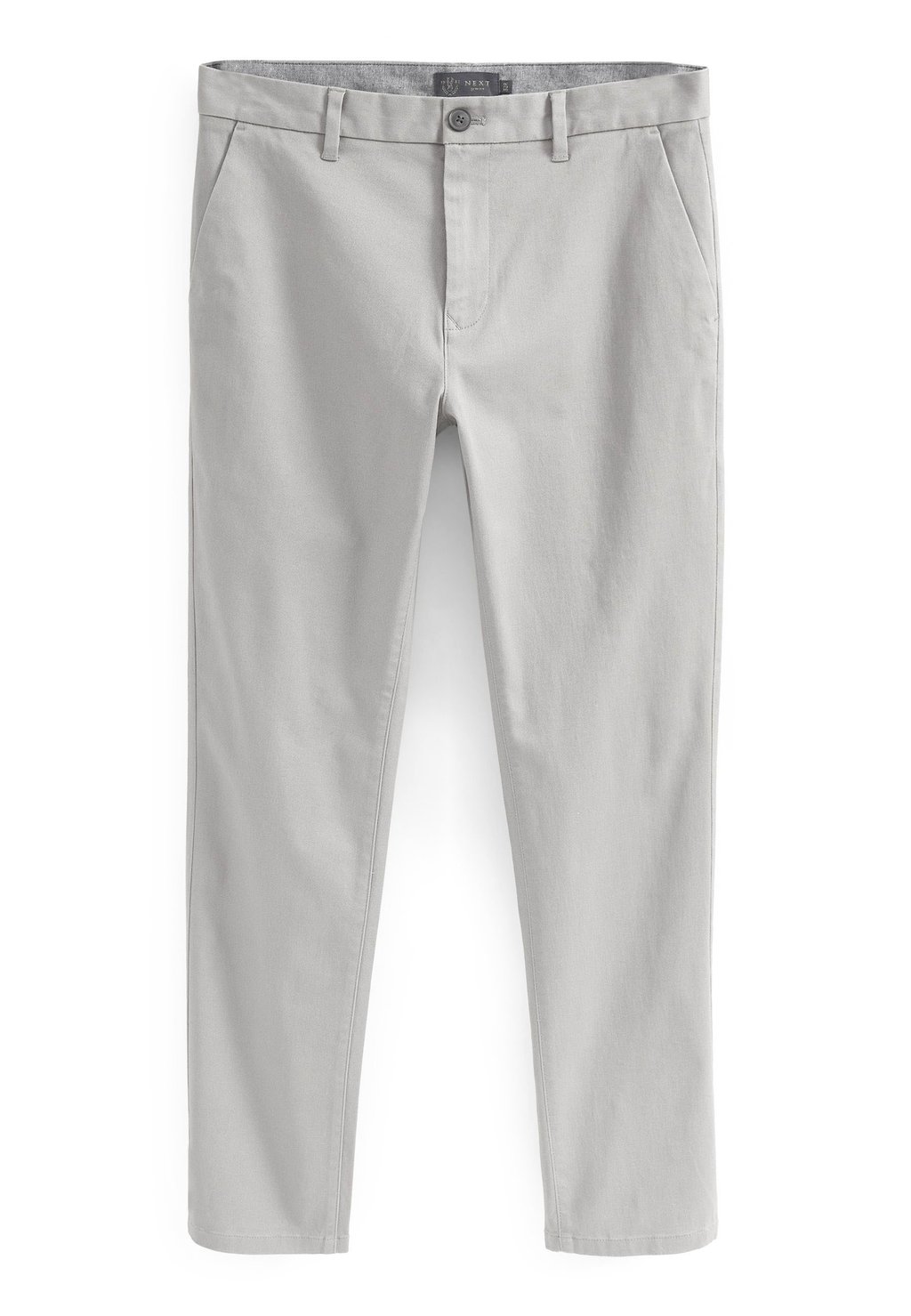 цена Чиносы Trousers Slim Fit Next, цвет mid grey