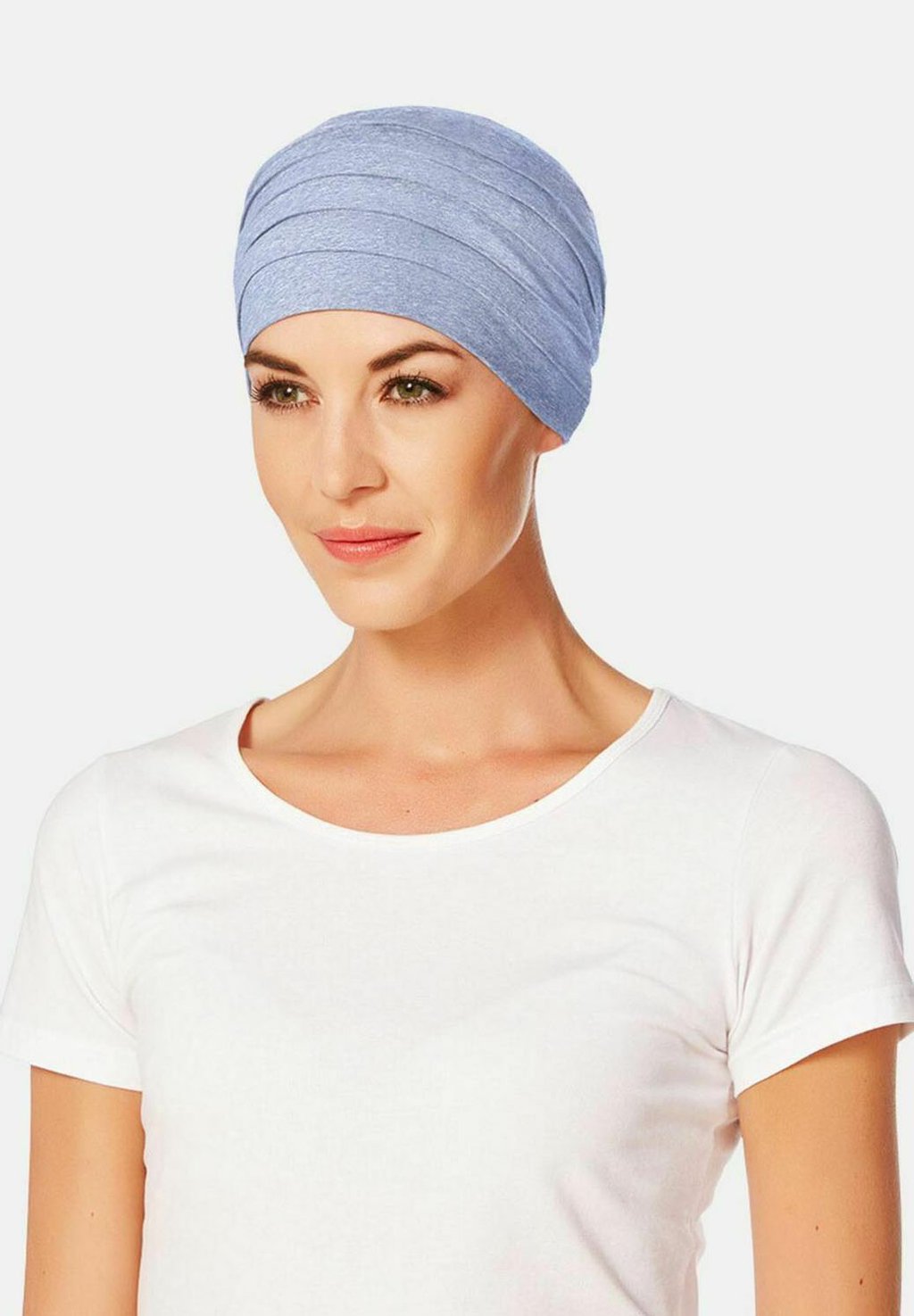 Шапка Yoga Turban Christine Headwear, цвет light blue melange цена и фото