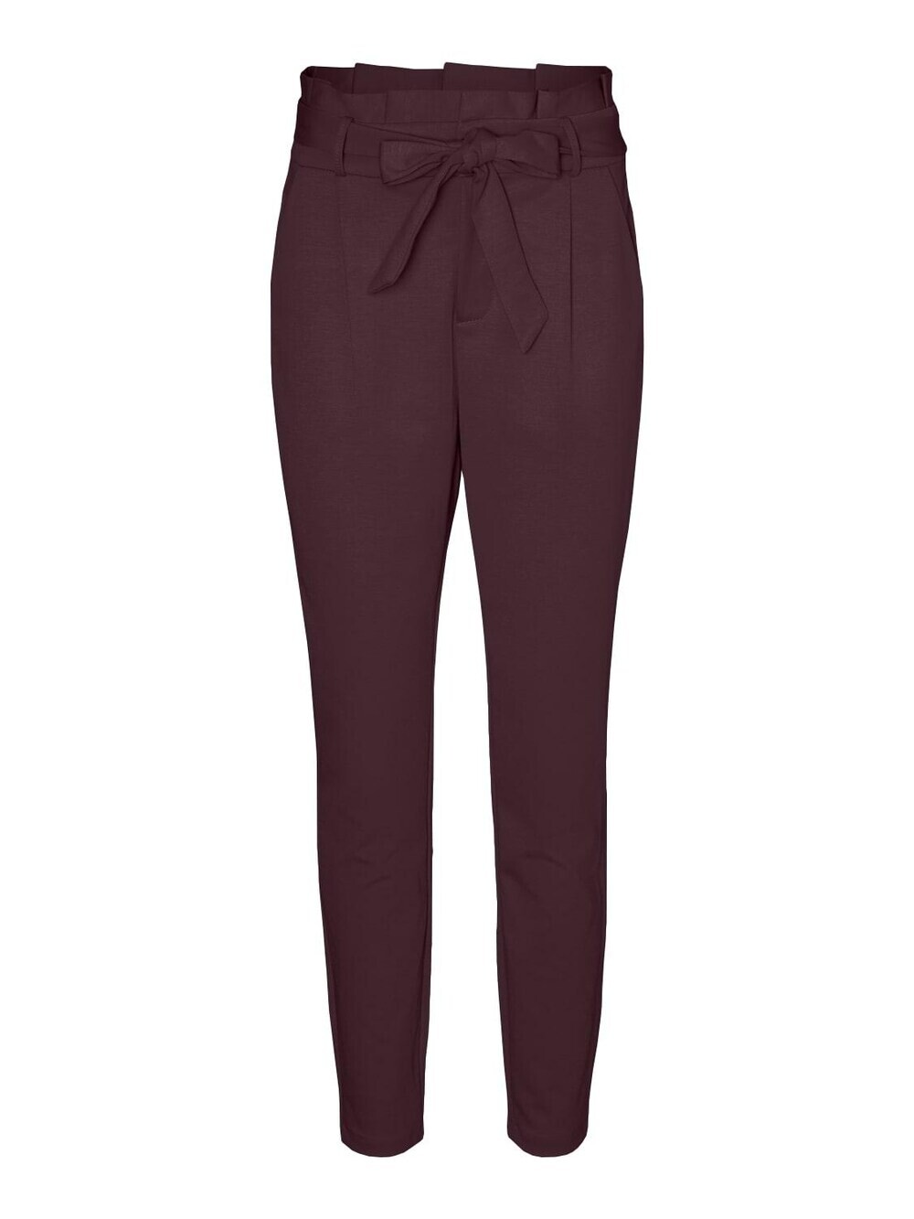 

Зауженные брюки со складками спереди Vero Moda LUCCA, красное вино, Красный