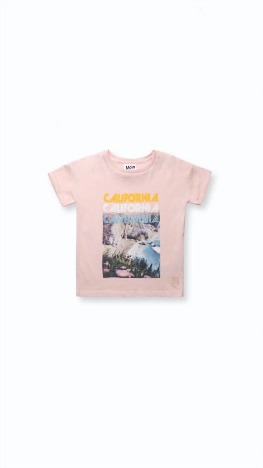 

Девочки - футболка Rozinda In California Molo