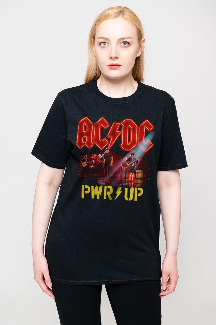 Неоновая футболка PWR UP Power Up Live AC/DC, черный ac dc ac dc power up 180 gr