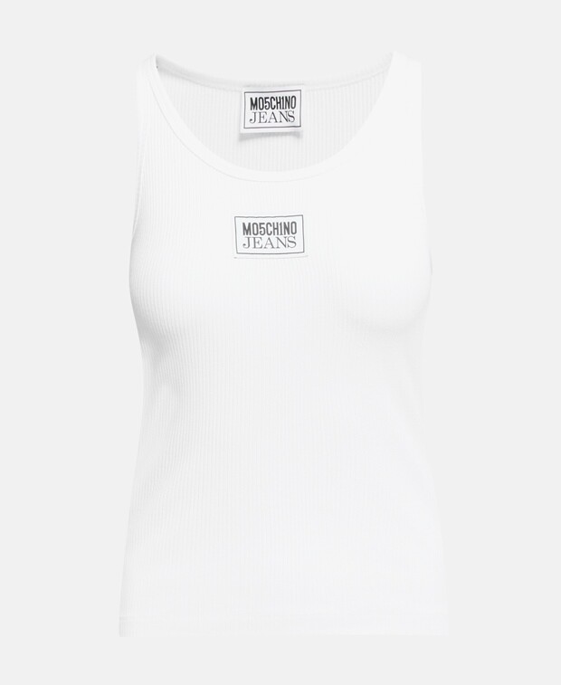 

Майка Moschino, белый