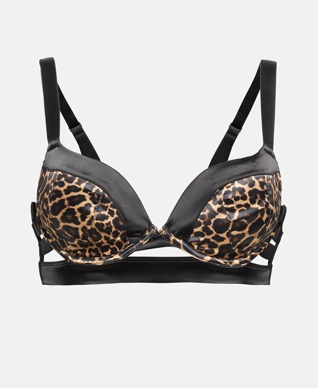 

Бюстгальтер на косточках, чашка B Hunkemöller, цвет Caviar Black