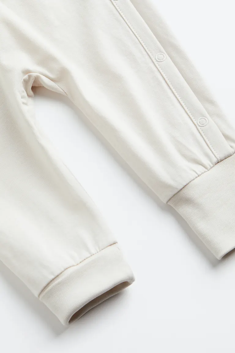 

Пижама с отложными краями H&M, бежевый