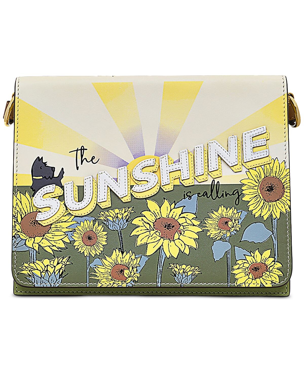 

Маленькая кожаная сумка через плечо Book Street Sunshine Radley London