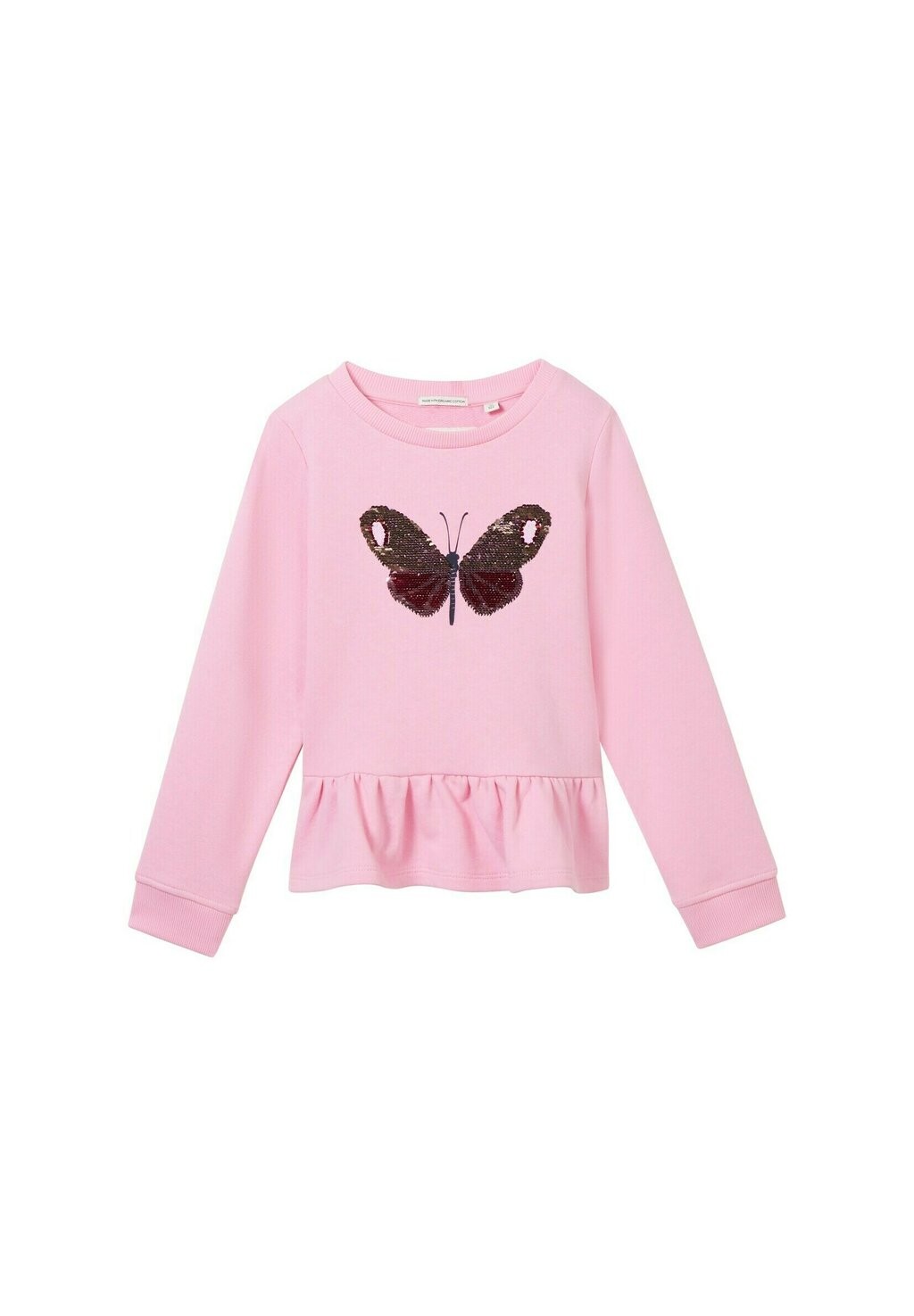 

Свитшот TOM TAILOR, цвет fresh summertime pink