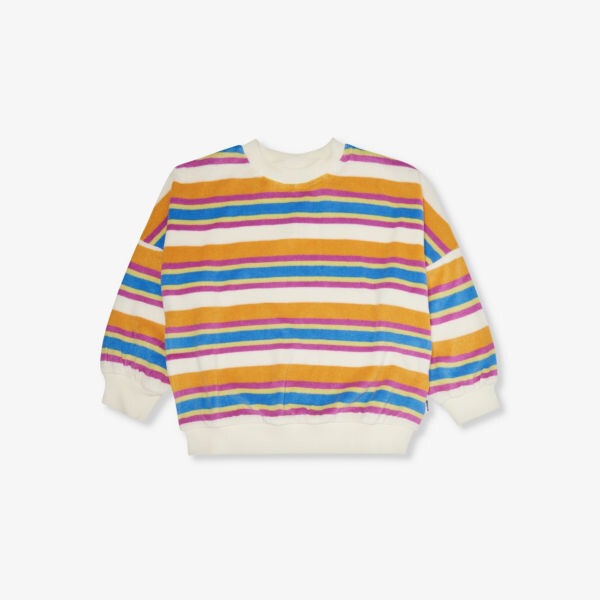 

Джемпер из смесового хлопка в полоску marika 4-12 лет Molo, цвет artist stripe