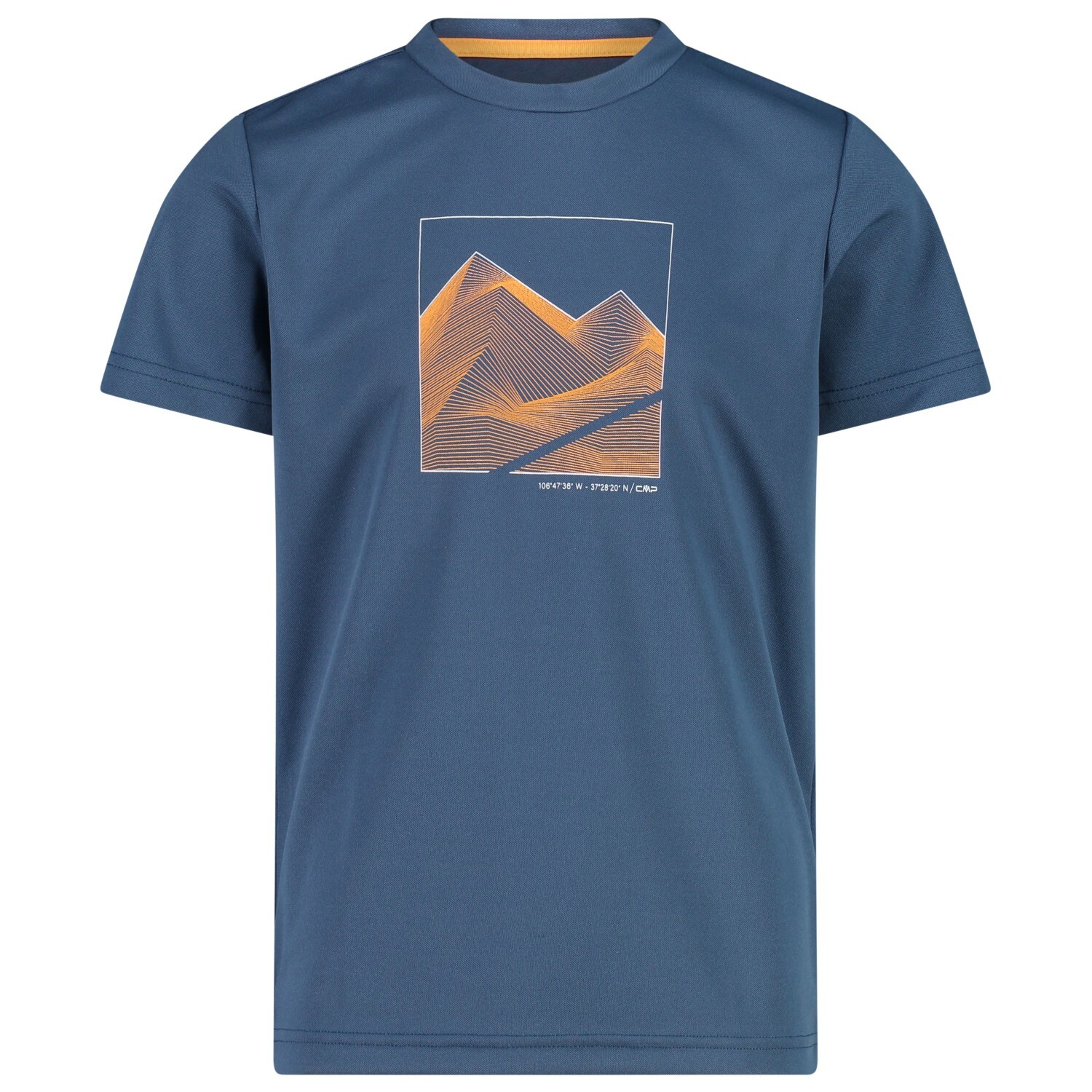 

Функциональная рубашка Cmp Boy's T Shirt Piquet, цвет Bluesteel