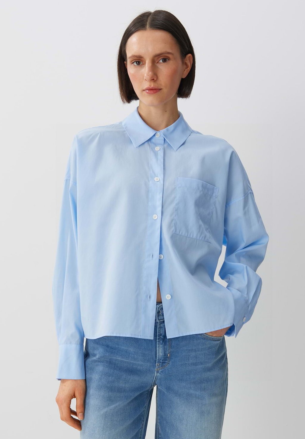 цена Блузка-рубашка LANGARM ZAPOLI someday., цвет airy blue