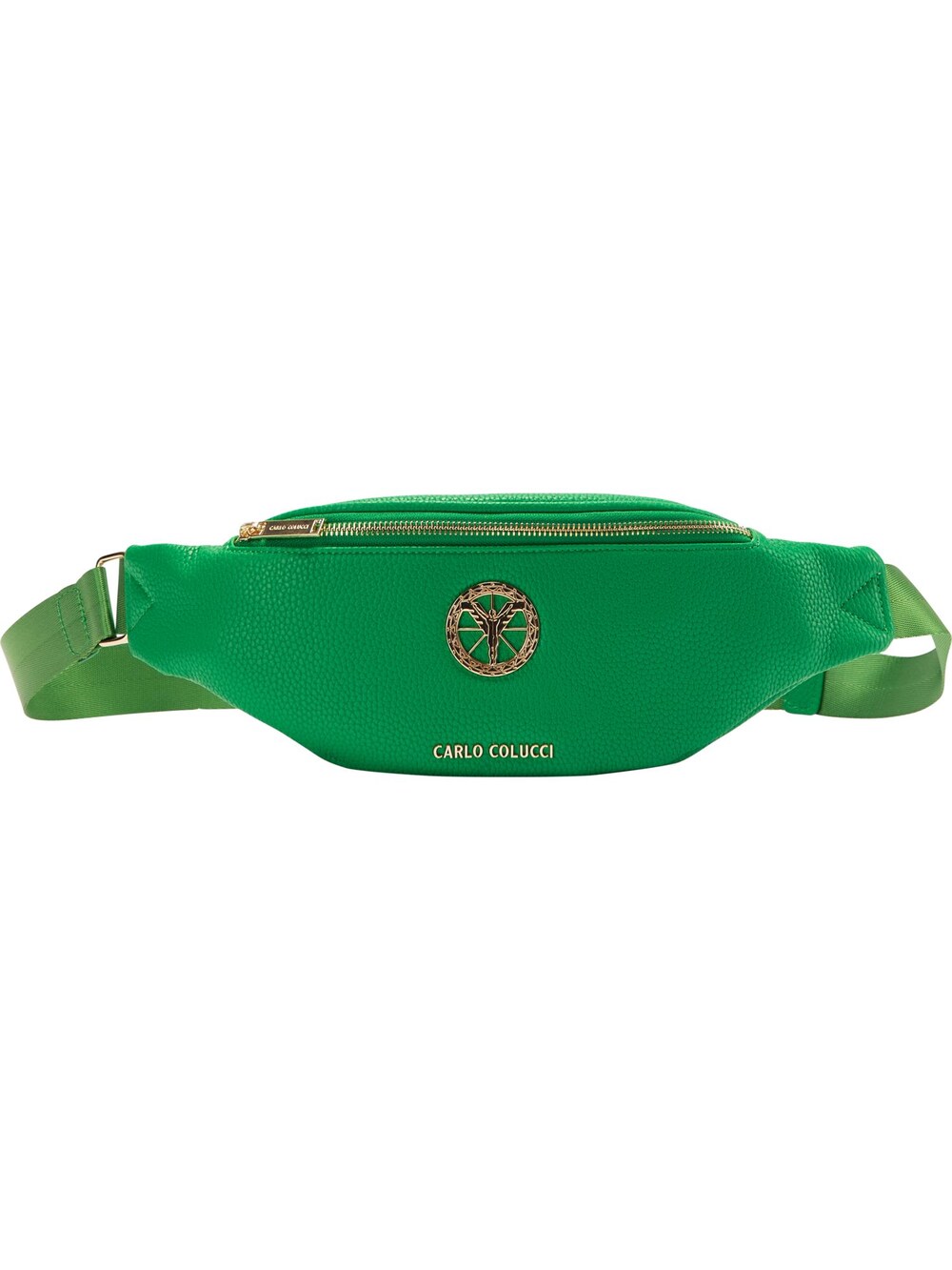 Поясная сумка Carlo Colucci Caesaro, зеленый поясная сумка carlo gattini 7013 01