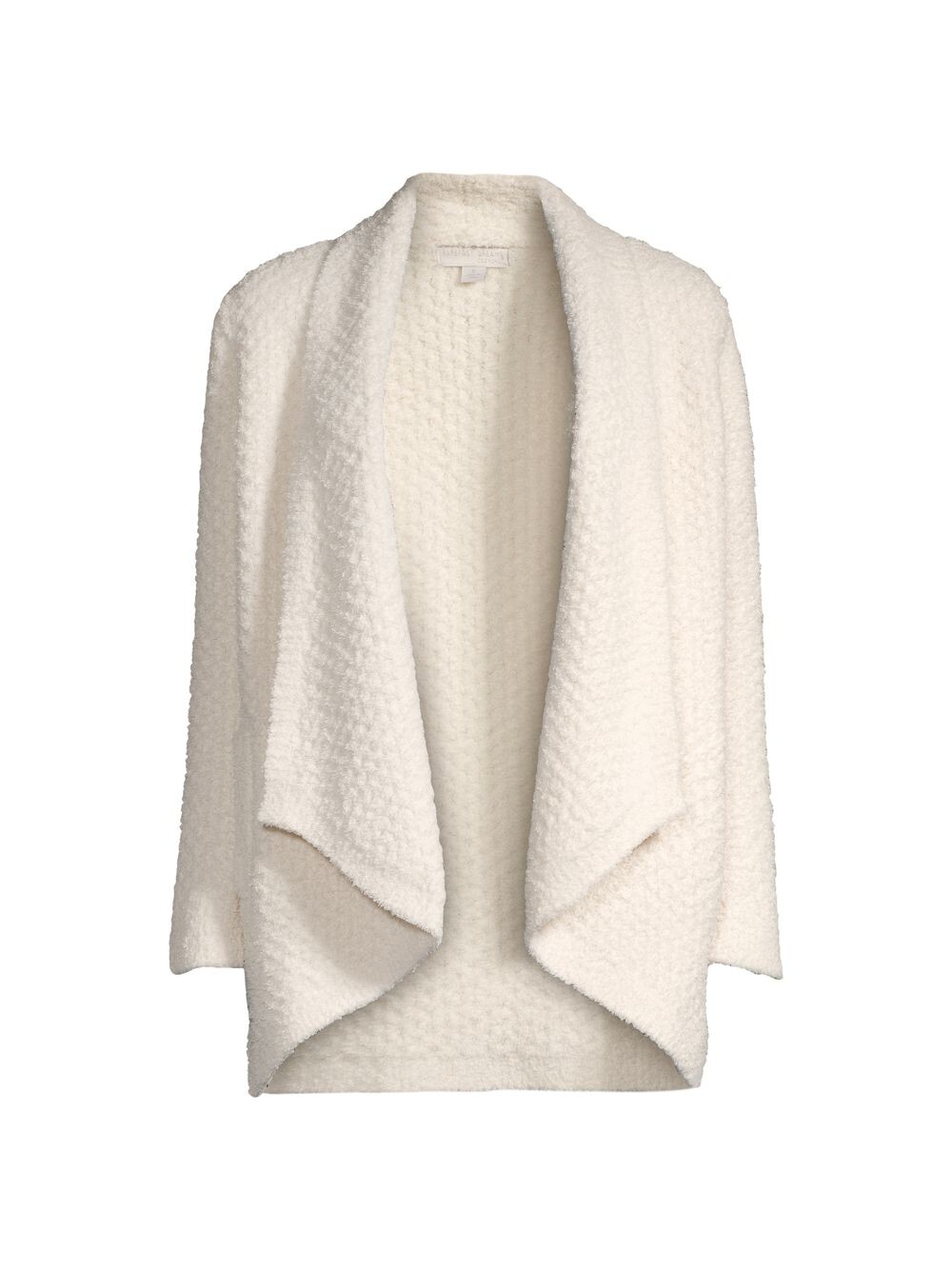 

Кардиган CozyChic Honeycomb Shawl Circle с круглым вырезом Barefoot Dreams, кремовый, Бежевый
