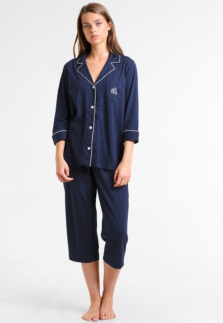 Пижамный комплект Lauren Ralph Lauren блуза lauren ralph lauren polka dot off the shoulder blouse цвет navy cream