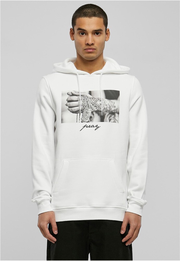 

Толстовка Mister Tee Hoodie Pray 2.0 Hoody, белый
