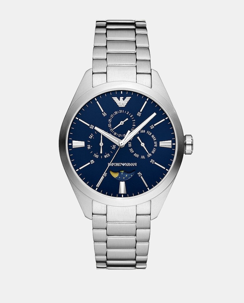 

AR11553 многофункциональные стальные мужские часы Emporio Armani, серебро