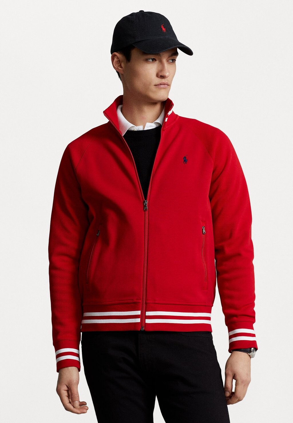 

Толстовка на молнии LONG SLEEVE Polo Ralph Lauren, красный