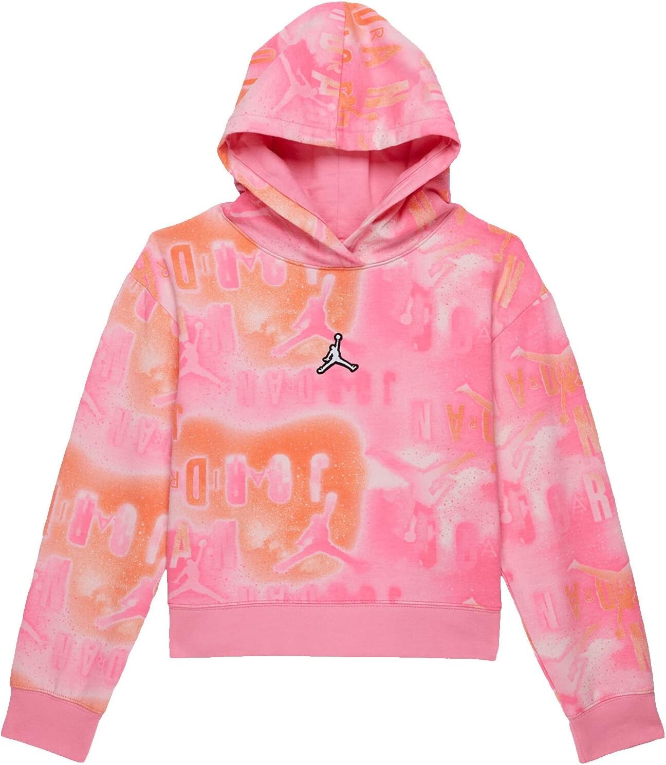 

Толстовка Jordan Essentials All Over Print Boxy Sweatshirt, цвет Pinksicle