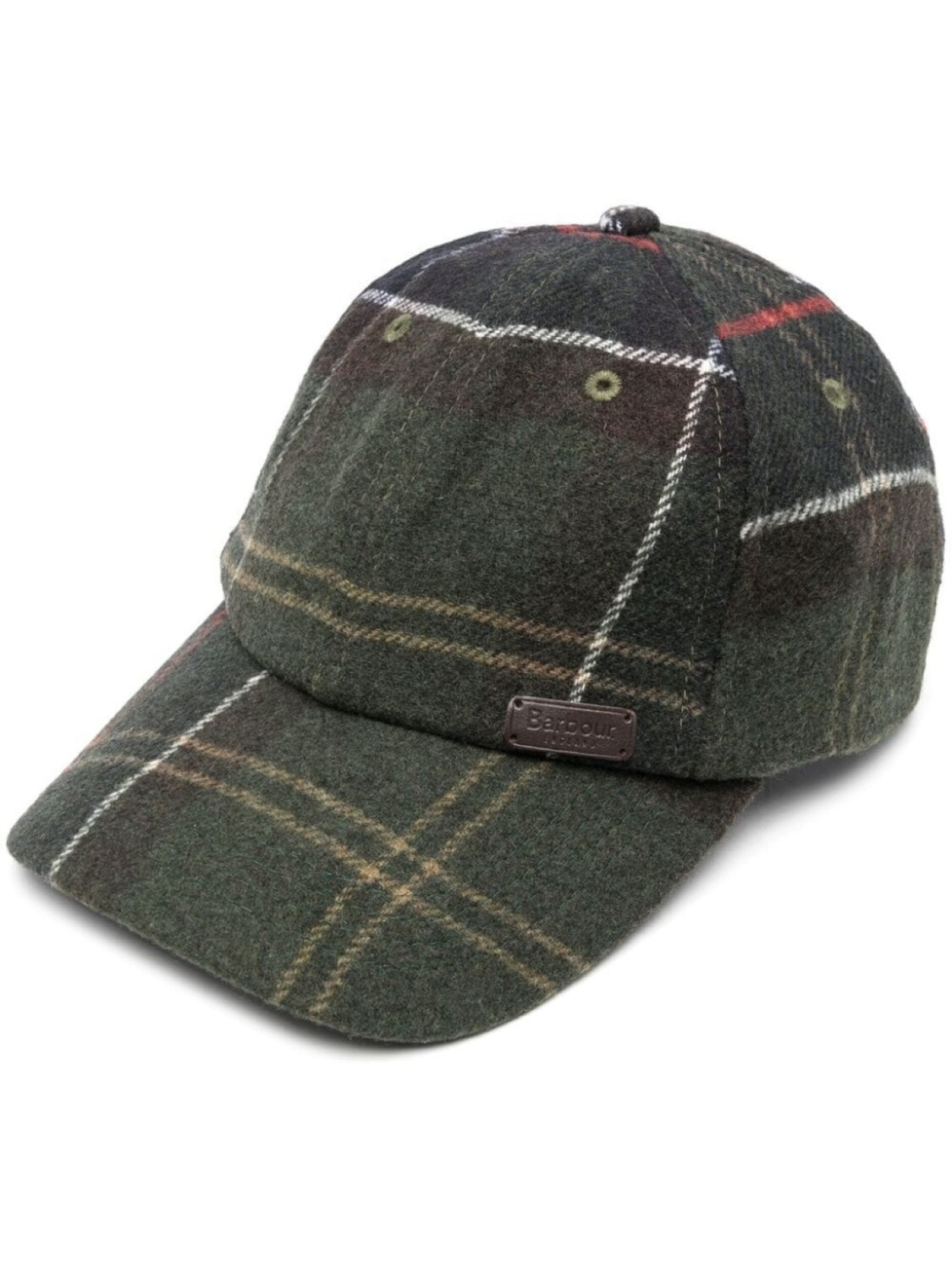 

Barbour кепка в клетку, зеленый
