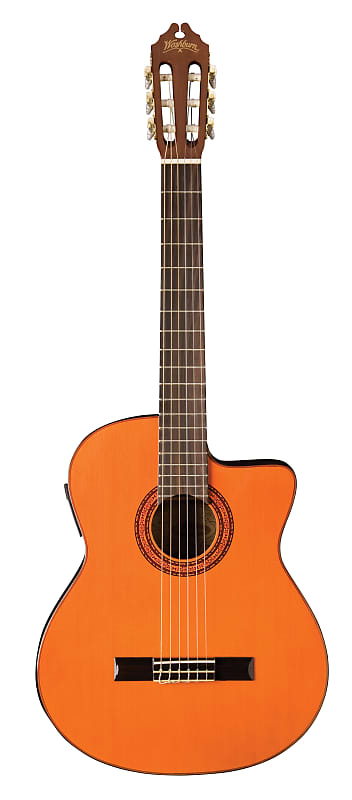 Акустическая гитара Washburn - Natural Classical Cutaway Acoustic Electric! C5CE