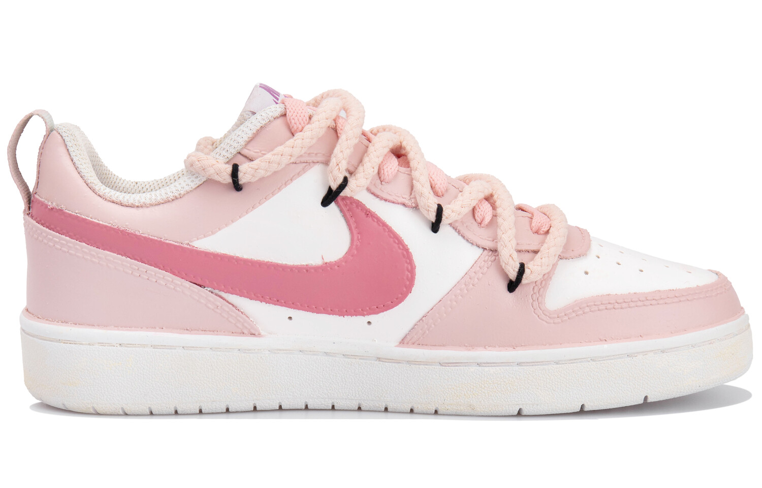 

Кроссовки Nike Court Borough Skateboard Shoes Women's Low-Top Pink, розовый