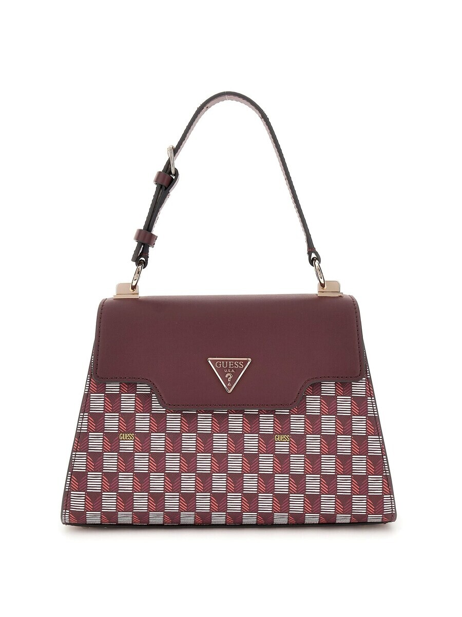 

Сумка кросс-боди GUESS Crossbody Wave, темно-красный