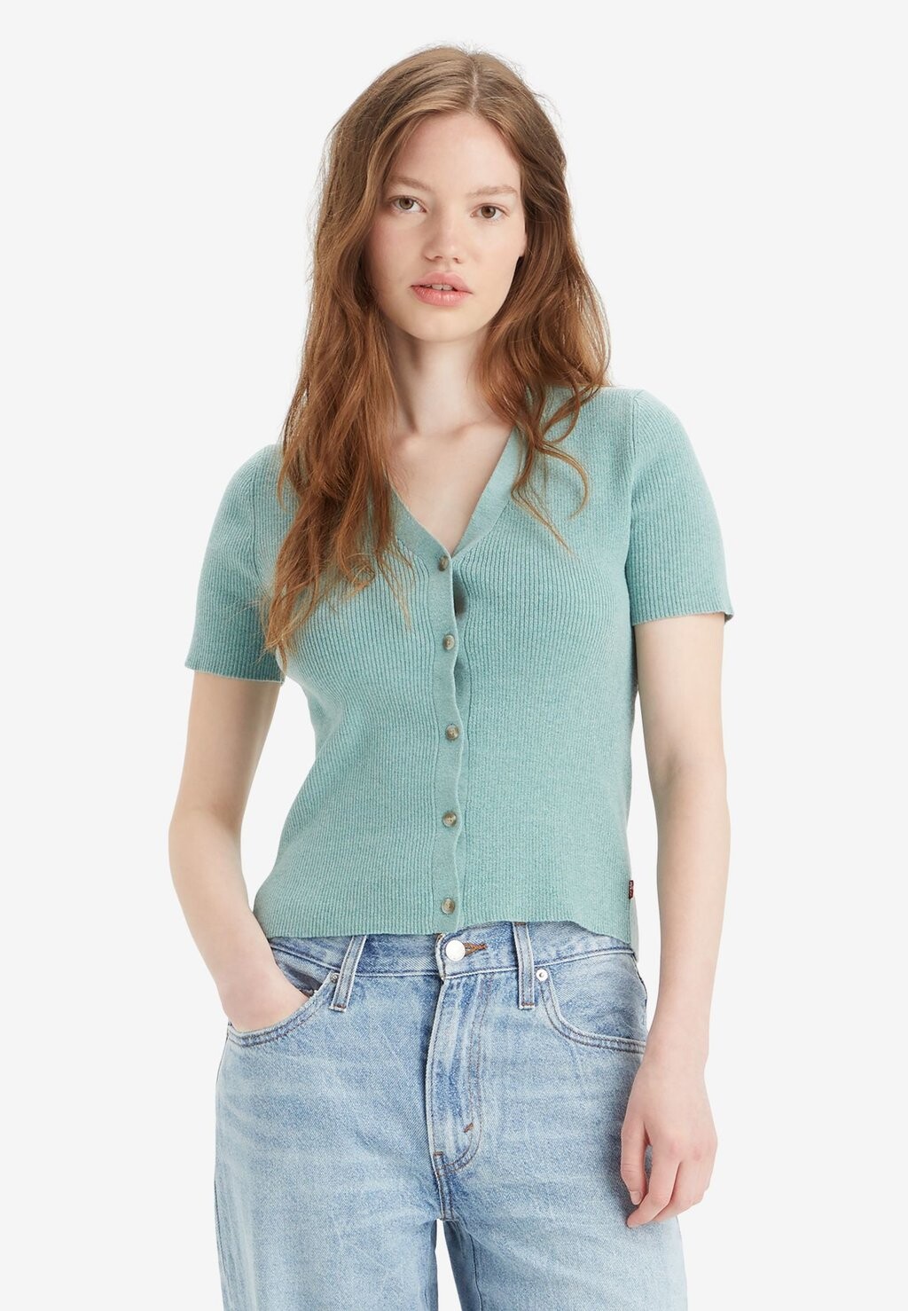 

Кардиган SHELL Levi's, зеленый