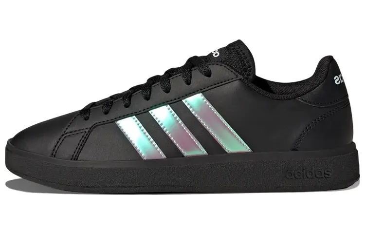 

GRAND COURT Скейтбординг Кроссовки женские низкие черные/зеленые Adidas Neo, Черный, GRAND COURT Скейтбординг Кроссовки женские низкие черные/зеленые Adidas Neo