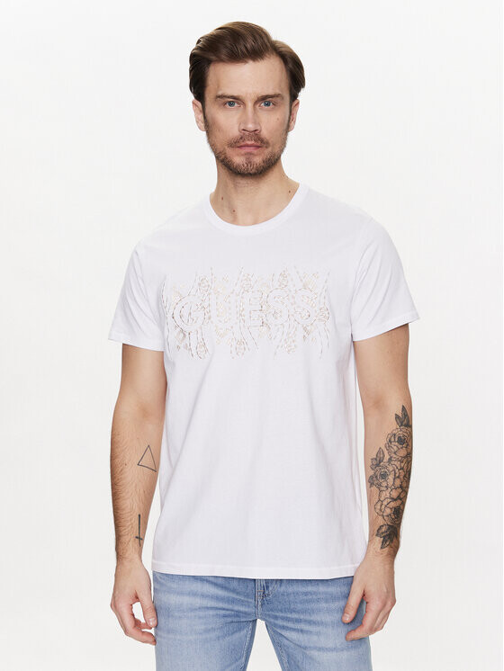 

Футболка стандартного кроя Guess, белый