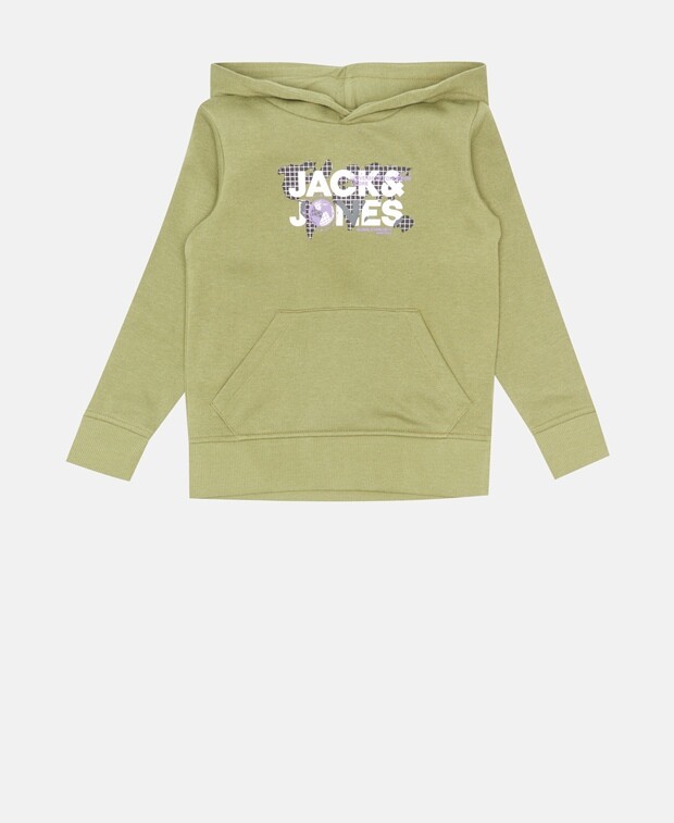 

Худи с капюшоном Jack & Jones Junior, хаки
