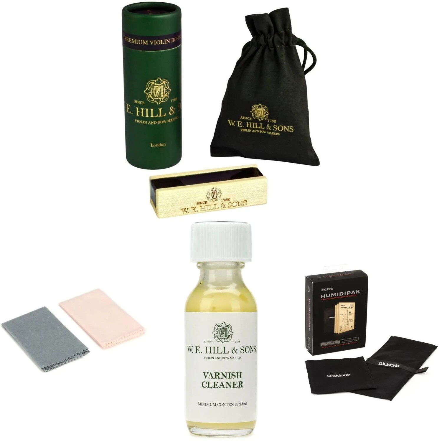 

МЫ. Набор для ухода за канифолью для скрипки Hill & Sons Premium