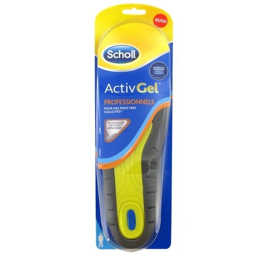 

Стельки для рабочей обуви ActivGel Professionneles для мужчин, 2 шт. Scholl