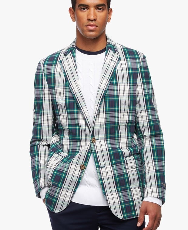 

Блейзер Brooks Brothers, зеленый