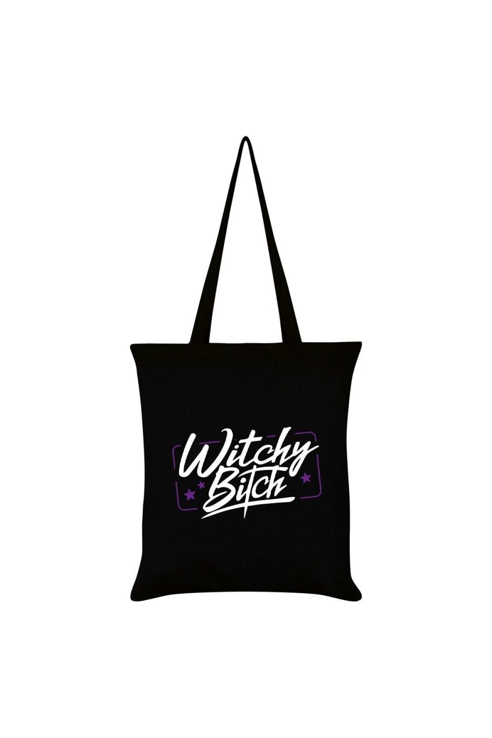 Большая сумка Witchy Bitch Grindstore, черный