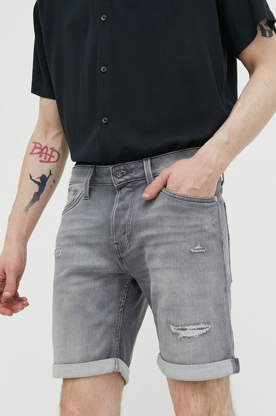 

Джинсовые шорты JJIRICK Jack & Jones, серый