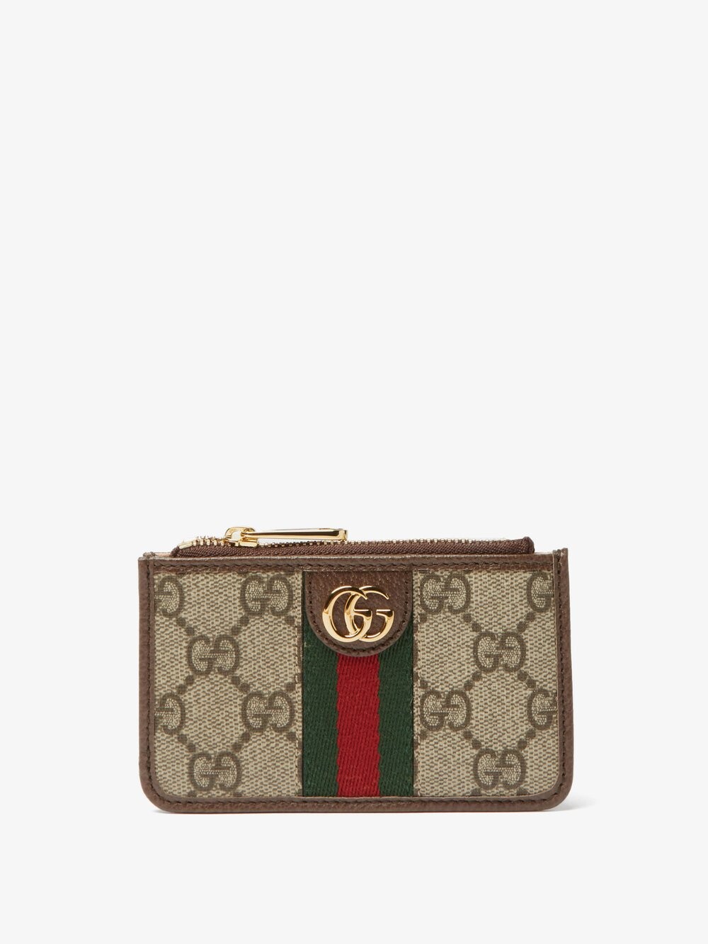 

Картхолдер ophidia gg-supreme Gucci, коричневый