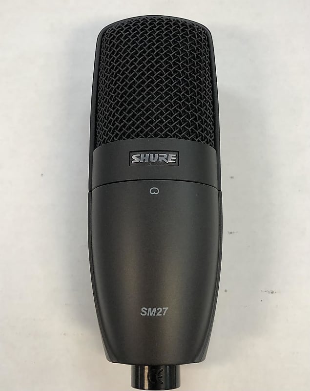 Конденсаторный микрофон Shure SM27 - Large-diaphragm Cardioid Condenser Microphone superlux e205 кардиоидный конденсаторный микрофон с большой диафрагмой