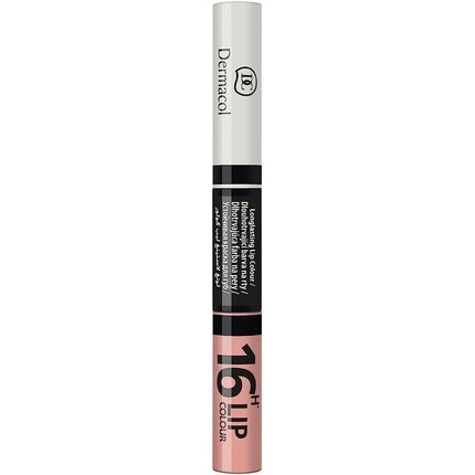 

Стойкий блеск для губ 16H Lip Color 14, Dermacol, Серый