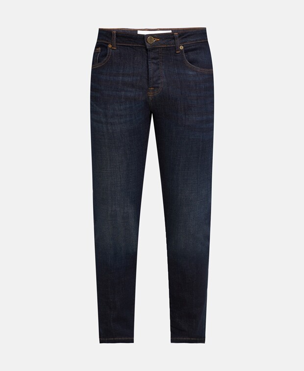 

Джинсы узкого кроя Goldgarn Denim, темно-синий